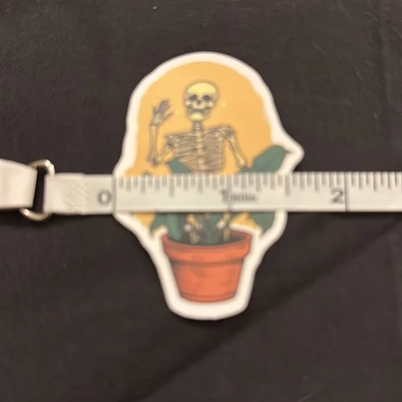 Floral skull stickers/decals. - Picture 6 of 6